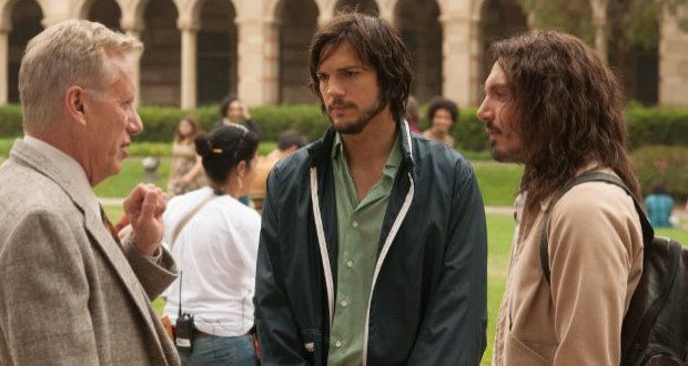 Cena do filme Jobs, com Ashton Kutcher. Crédito: Divulgação